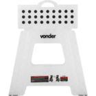 Banqueta Plástica Dobrável 360 Mm Transparente Vonder