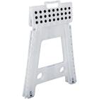 Banqueta Plástica Dobrável Branca 45cm Kala