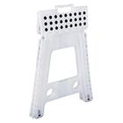 Banqueta Plástica Dobrável Branca 45cm Kala