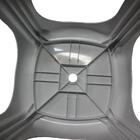 Banqueta Plástica Reforçada Capacidade 120 Kg Branca - Gibafe