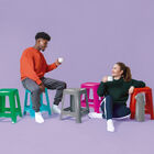 Banqueta Plasticaagem Vermelho