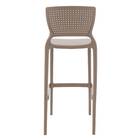 Banqueta Plastico 104cm Safira Camurça Tramontina