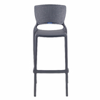 Banqueta Plastico 104cm Safira Grafite Tramontina