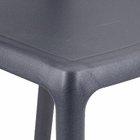 Banqueta Plastico 104cm Safira Grafite Tramontina