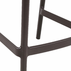 Banqueta Plastico 104cm Safira Marrom Tramontina