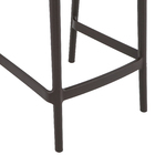 Banqueta Plastico 93,5cm Safira Marrom Tramontina