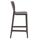 Banqueta Plastico 93,5cm Safira Marrom Tramontina