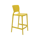 Banqueta Plastico 93,5cm Safira Amarela Tramontina