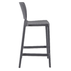 Banqueta Plastico 93,5cm Safira Grafite Tramontina