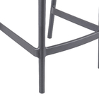 Banqueta Plastico 93,5cm Safira Grafite Tramontina