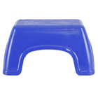 Banqueta Plástico Baixa Catty 19x36x22cm Azul Tramontina