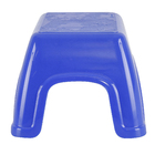 Banqueta Plástico Baixa Catty 19x36x22cm Azul Tramontina