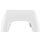 Banqueta Plástico Baixa Catty 19x36x22cm Branco Tramontina