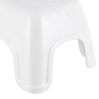 Banqueta Plástico Baixa Catty 19x36x22cm Branco Tramontina