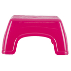Banqueta Plástico Baixa Catty 19x36x22cm Rosa Tramontina