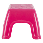 Banqueta Plástico Baixa Catty 19x36x22cm Rosa Tramontina
