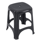 Banqueta Plastico Niterói Preta Tramontina