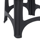 Banqueta Plastico Niterói Preta Tramontina