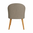 Banqueta Poltrona Lua Cappuccino Para Recepção Atendimento Pe