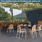 Banqueta Positano - Cinza