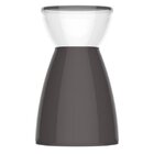 Banqueta Rad Crystal  Cinza Mushroom