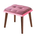 Banqueta Retrô Plus Rosa - Potente