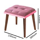 Banqueta Retrô Plus Rosa - Potente