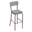 Banqueta Revs Cobre E Cinza