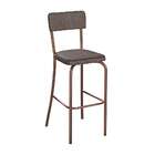 Banqueta Revs Cobre E Marrom