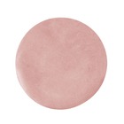 Banqueta Rubi Pés Madeira Suede Rosê