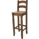 Banqueta Rústica Magoo Em Madeira De Demolição - Cód 1763