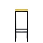 Banqueta Rustico Industrial Madeira Natural 4un