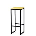 Banqueta Rustico Industrial Madeira Natural 4un