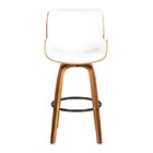 Banqueta Santos Base Madeira Móveis Branco