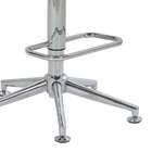 Banqueta Santos Pu Preta Brilho