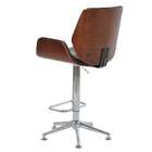 Banqueta Santos Pu Preta Brilho