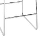 Banqueta Serena Pu Preta E Cromado