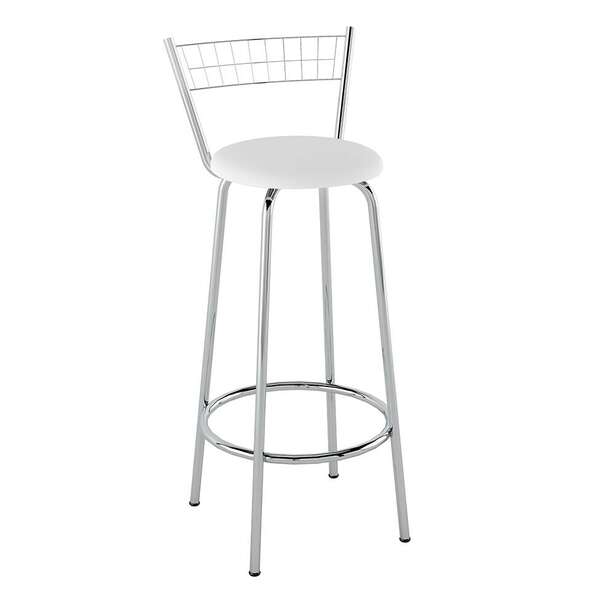 Banqueta Sierra Branca E Cromado