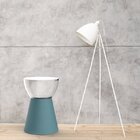 Banqueta Sili Crystal  Lazuli