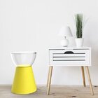 Banqueta Sili Crystal  Limão Siciliano