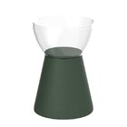 Banqueta Sili Crystal  Verde Alecrim