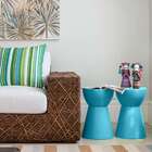 Banqueta Sili De Polipropileno Azul