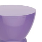 Banqueta Sili De Polipropileno Roxo