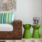 Banqueta Sili De Polipropileno Verde