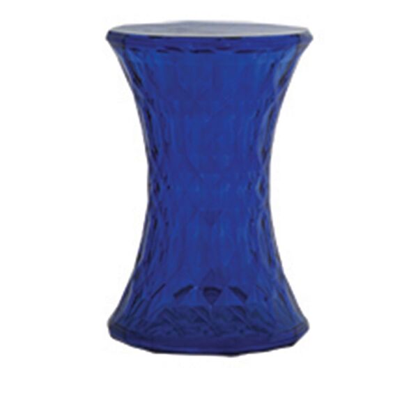 Banqueta Sit Garden De Acrilico Azul 31cm X 31cm X 46 5cm 85