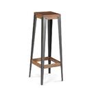 Banqueta Stock Renar Cor Grafite Rustic Brown