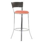 Banqueta Tc Zanutto Em Alumínio E Fibra Sintética Com Assento