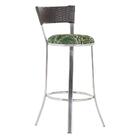 Banqueta Tc Zanutto Em Alumínio E Fibra Sintética Com Assento