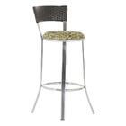 Banqueta Tc Zanutto Em Alumínio E Fibra Sintética Com Assento