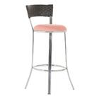 Banqueta Tc Zanutto Em Alumínio E Fibra Sintética Com Assento